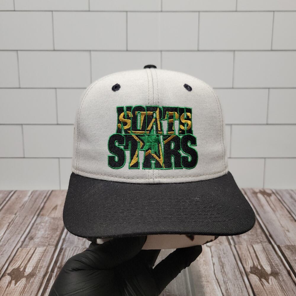 Apparel 1 Minnesota North Stars Vintage Spell Out Adjustable Snapback Hat